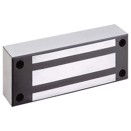 Securitron Mag Lock, Grade 2, Fire Rated, US32D, Offset Strike, 12/24 VDC, 1200lb M62-OS